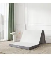 Novilla Tri Fold Mattress Full, 4 Inch Memory Foam