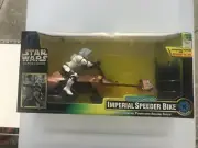 Star Wars Power of the Force POTF 1997 Radio Controlled RC Imperial Speeder Bike