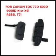 Original USB HDMI Rubber Cover for Canon EOS 77D 800D 9000D Kiss X9I T7I Black