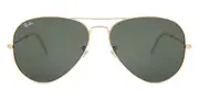 Ray-Ban RB3025 Aviator Large Metal L0205 Men's Sunglasses Gold Size 58