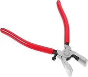 HEALEEP 8 Breaking Tool for Stained Glass Cutters Mosaics Breaking Tools Cutting Professional Glass Breaker Glass Work Breaking Tool Pliers for Glass Work Studio Running Pliers Rubber