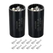 2 Pcs 200-240uF/Mfd 110-125V 50/60Hz Motor Start Capacitor CD60 Run Capacitor