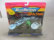 SEALED MOC 1993 STAR TREK MICRO MACHINES EXCELSIOR BIRD OF PREY RELIANT SET