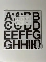 Creative Memories Simple ABC /123 Brown Letter Stickers