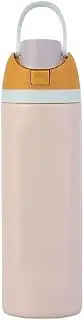 910ml Insulated Stainless Steel Water Bottle with Straw, Perfect for Outdoor Activities and Traveling, Food Grade Safe, BPA Free, Leak Proof Car (Rose Quartz)