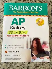AP Biology Premium: With 5 Practice Tests (Barron's Test Prep) by D T Goldberg