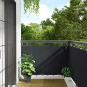 Balcony Privacy Screen Anthracite 90x600 cm Outdoor Patio Protection