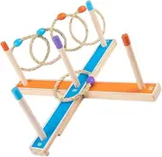 Yardwe Boys and Girls Ring Throwing Game Set Toddlers Training Hand Eye Coordination Family