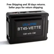 USA SPEC BT45-VETTE For GM With XM Receiver -Hands Free Phone/Bluetooth/AUX/USB