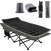 Nictemaw Folding Camping Cot, Portable Camping Cot for Adults, 900LBS Heavy D...