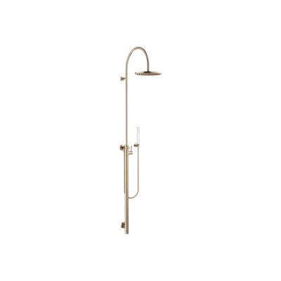 Dornbracht Shower system w. single-lever shower mixer w.out hand shower FlowRed