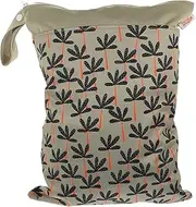 OFFIGAM Diaper Bag Pouch Durable Zipper Storage for Nappy Changing Travel Organizer for Wet Dry Diapers Capacity