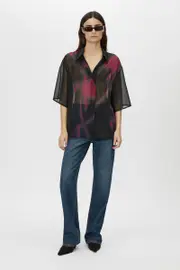 Kim Shirt in Kim Print - CAMILLA AND MARC® C&M