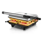 Heller 1800W 4 Slice Stainless Steel Sandwich Maker Panini Press Jaffle Toastie