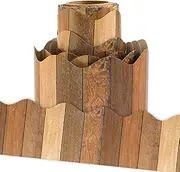 Dark Wood Bulletin Board Borders Trim for Classroom Decoration 36 Feet