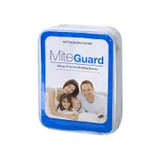 Bambury Cot Mite-Guard Mattress Protector Soft Touch Woven Home Decor Bedding