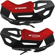 Engine Guards Cylinder Head Guards Protector Cover Guard Compatible with BMW R1250 GS r 1250 gs rt rs ADV Adventure R1250RS R1250RT(Black-Red)