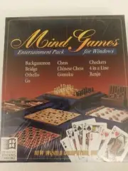 Mind Games Entertainment Pack for Windows 3.1 to XP CD-ROM Factory Sealed