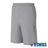 在飛比找蝦皮商城優惠-K-SWISS Sweat Shorts棉質短褲-男-灰