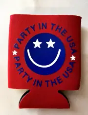 3-Pack Red White and Blue Patriotic Holiday Can Koozies July 4th Labor Day