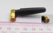 10pcs SMA Male Plug Right Angle 5CM GSM GPRS 433MHz Radio Antenna New