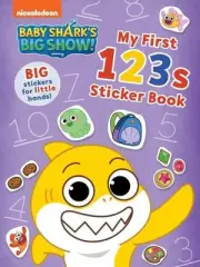 Baby Shark's Big Show!: My First 123s Sticker Book: Activities and Big, Reusable