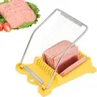 Stainless Steel Luncheon Meat Egg Cutter Multi-Function Slicer Food & Fruit New