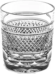 [Biddy Murphy] Irish Gifts, Irish Crystal Tumbler, Old Fashioned Whiskey Spirit Glass, Made in Ireland