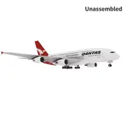 1/300 Paper A380 Qantas Airways Civil Airliner Model Unassembled Aviation a