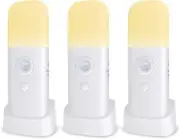 Motion Sensor Light Indoor with Base, USB Rechargeable Battery 2000mAh, Dimmable