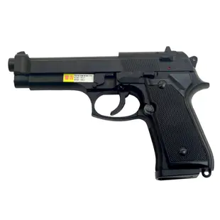 台灣製外銷版~M92加重版6mm手拉空氣動力BB槍-黑