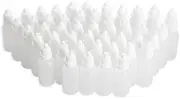 TOPWEL 5ML 50pcs Empty plastic dropper bottle/Dropping Bottles(Drops of plug can removable)plastic bottle Eye Liquid Dropper Refillable Containers