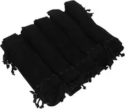 Happyyami 100pcs Fleece Pen Bag Drawstring Pen Pouch Bag Pocket Pen Holder Drawstring Pen Bag Pen Organizer Fountain Pen Holder Pen Holder Bag Cute Pencil Pouch Marking Pen Bag Flannel Black