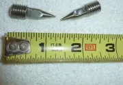 Machinist Tool Center Point 316 SS Threaded, Lathe Spindle Turning Morse taper