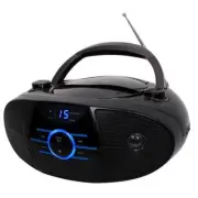 Portable Red Compact Stereo Cd Player with Am/Fm Stereo Radio CD-R/RW Compatible