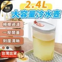 在飛比找momo購物網優惠-【捕夢網】冷水壺(冷水瓶 冰箱冷水壺 家用水壺 裝水容器 冷