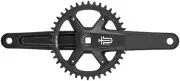 microSHIFT Sword Black 1x Crankset - 165mm 9/10-Speed 40t 110 Asym BCD JIS