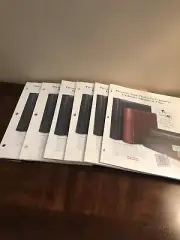 LOT of SIX 11 x 9.25 Photo Album Refill Pages - 60 Total Sheets