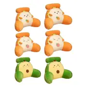 Reading Pillow with Arm, Soft Bed Rest Pillow, Cute Plush Chair Back Cushion,