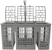 Dishwasher Cutlery Basket - Dishwasher Utensil Holder Basket, Cutlery Basket Replacement Box | Dishwasher Filter Cutlery Basket with Handle, Dishwasher Utensil Basket for Knives Forks Spoons