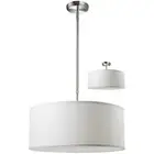 Z-Lite 171-20W-C Albion 3 Light 20 inch Brushed Nickel Pendant Ceiling Light
