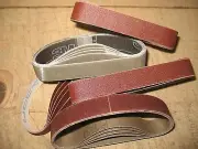 1/2 x 12" ass't. abrasive sanding belts for Darex Tool Sharp Knife Sharpener