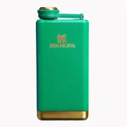 Stanley 1913 St Patricks Day Collection 8 Oz Party Flask Shamrock Green