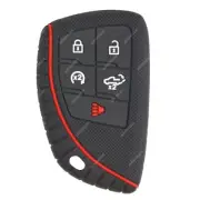Remote Key Fob Case For Chevrolet Silverado Silicone Key Protector Case Cover