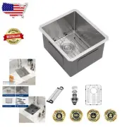 Premium 15 Inch Stainless Steel Undermount Sink – Stylish Design for Any Kitchen