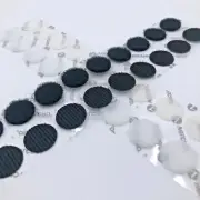 VELCRO Self Adhesive Dots Circles 3/4" Inch Diameter 10 Sets Hook and Loop