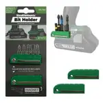 STEALTHMOUNTS Bit Holder for Metabo/Hitachi/HiKOKI Green 18V/36V - 2 Pack BH-MHH-GRN-2