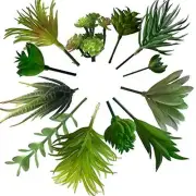 Mini Artificial Succulent Plants (12 PCS) - Unpotted Fake Succulents for