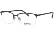 Buffalo By David Bitton BM521 DGN Eyeglasses Men's Dark Gunmetal Semi Rim 57mm