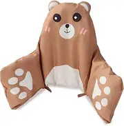 High Chair Cushion, for IKEA High Chair Cushion, Cushion High Chair, for IKEA Highchair Cushion for IKEA Antilop Highchair, Built-in Inflatable Cushion, Baby Sitting More Comfortable (Brown Bear)